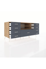 Kronos Konsol 2 Raflı 9 Çekmeceli 176x59x83 - S610M039V20C