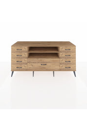 Kronos Konsol 2 Raflı 9 Çekmeceli 176x59x83 - S610M039V21C