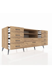 Kronos Konsol 2 Raflı 9 Çekmeceli 176x59x83 - S610M039V21C