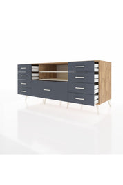 Kronos Konsol 2 Raflı 9 Çekmeceli 176x59x83 - S610M039V23C