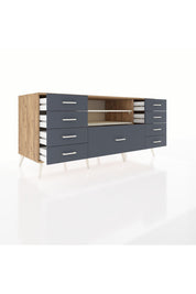Kronos Konsol 2 Raflı 9 Çekmeceli 176x59x83 - S610M039V23C