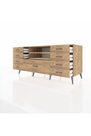 Kronos Konsol 2 Raflı 9 Çekmeceli 176x59x83 - S610M039V24C