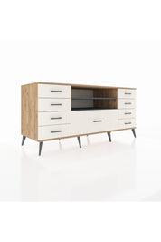 Kronos Konsol 2 Raflı 9 Çekmeceli 176x59x83 - S610M039V25C