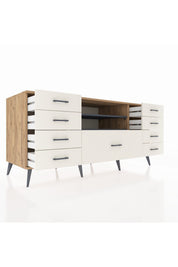 Kronos Konsol 2 Raflı 9 Çekmeceli 176x59x83 - S610M039V25C