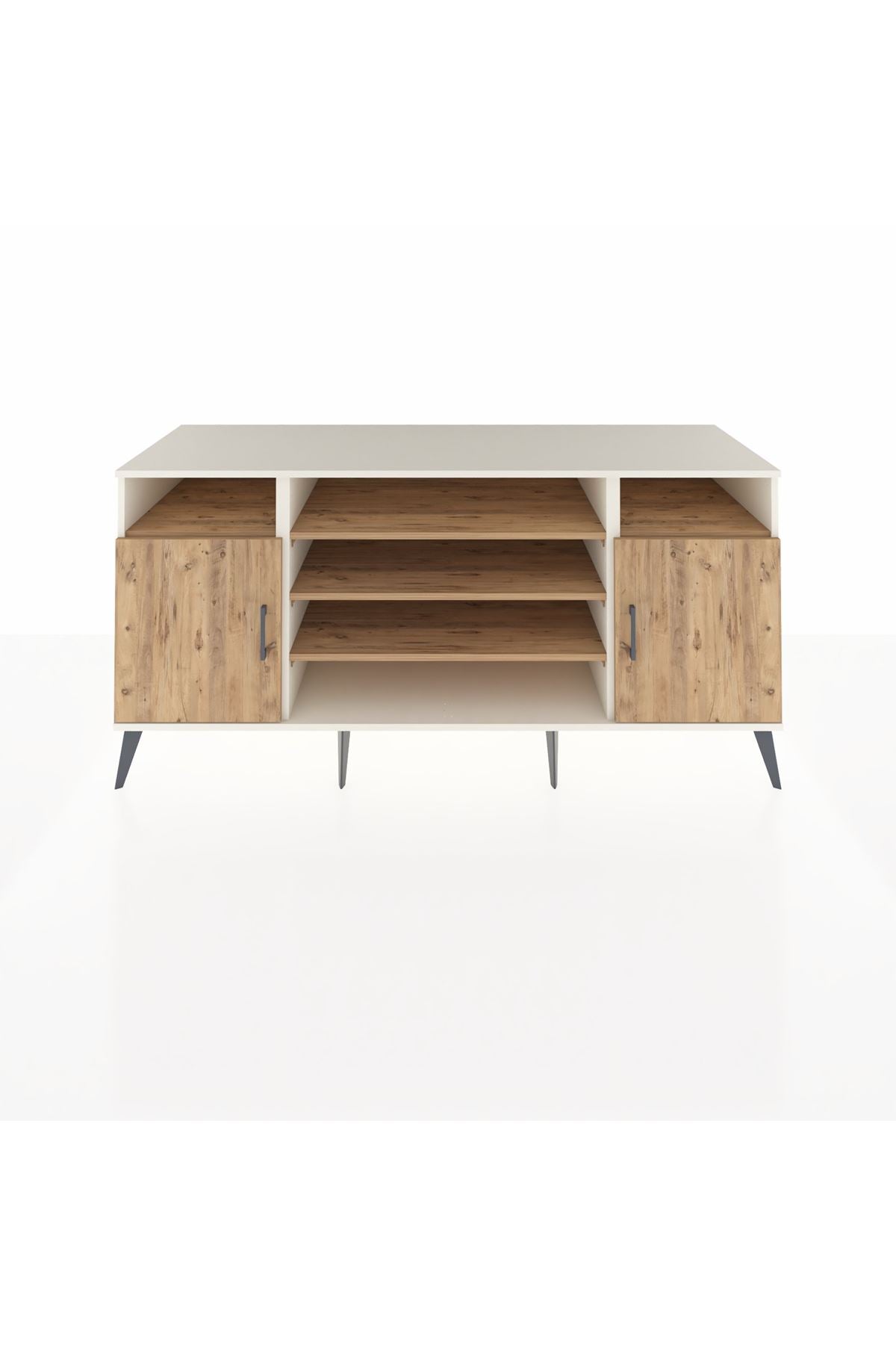Kronos Konsol 5 Raflı 2 Kapaklı 176x59x83 - S610M040V03C