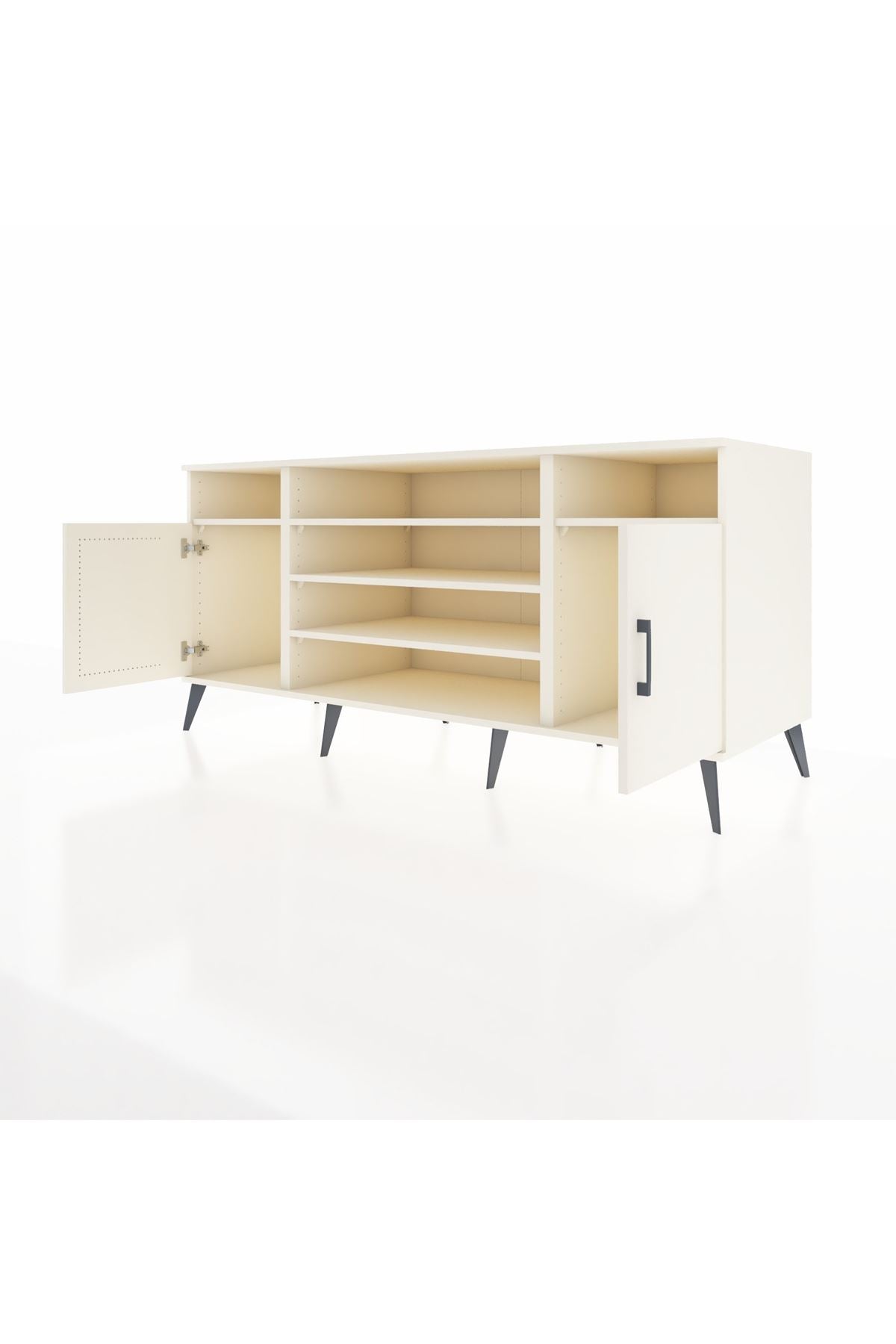 Kronos Konsol 5 Raflı 2 Kapaklı 176x59x83 - S610M040V04C