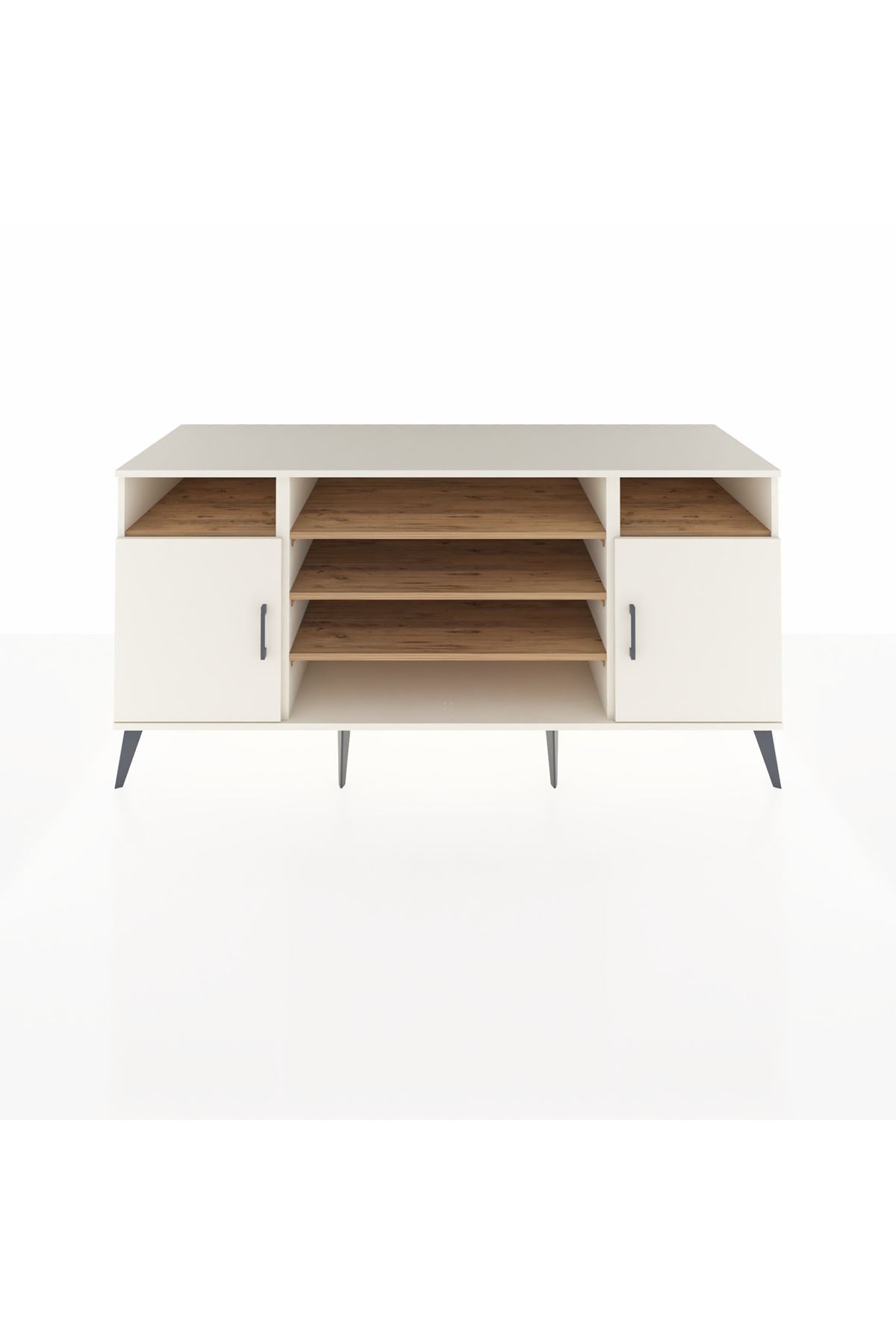 Kronos Konsol 5 Raflı 2 Kapaklı 176x59x83 - S610M040V06C
