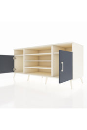 Kronos Konsol 5 Raflı 2 Kapaklı 176x59x83 - S610M040V07C