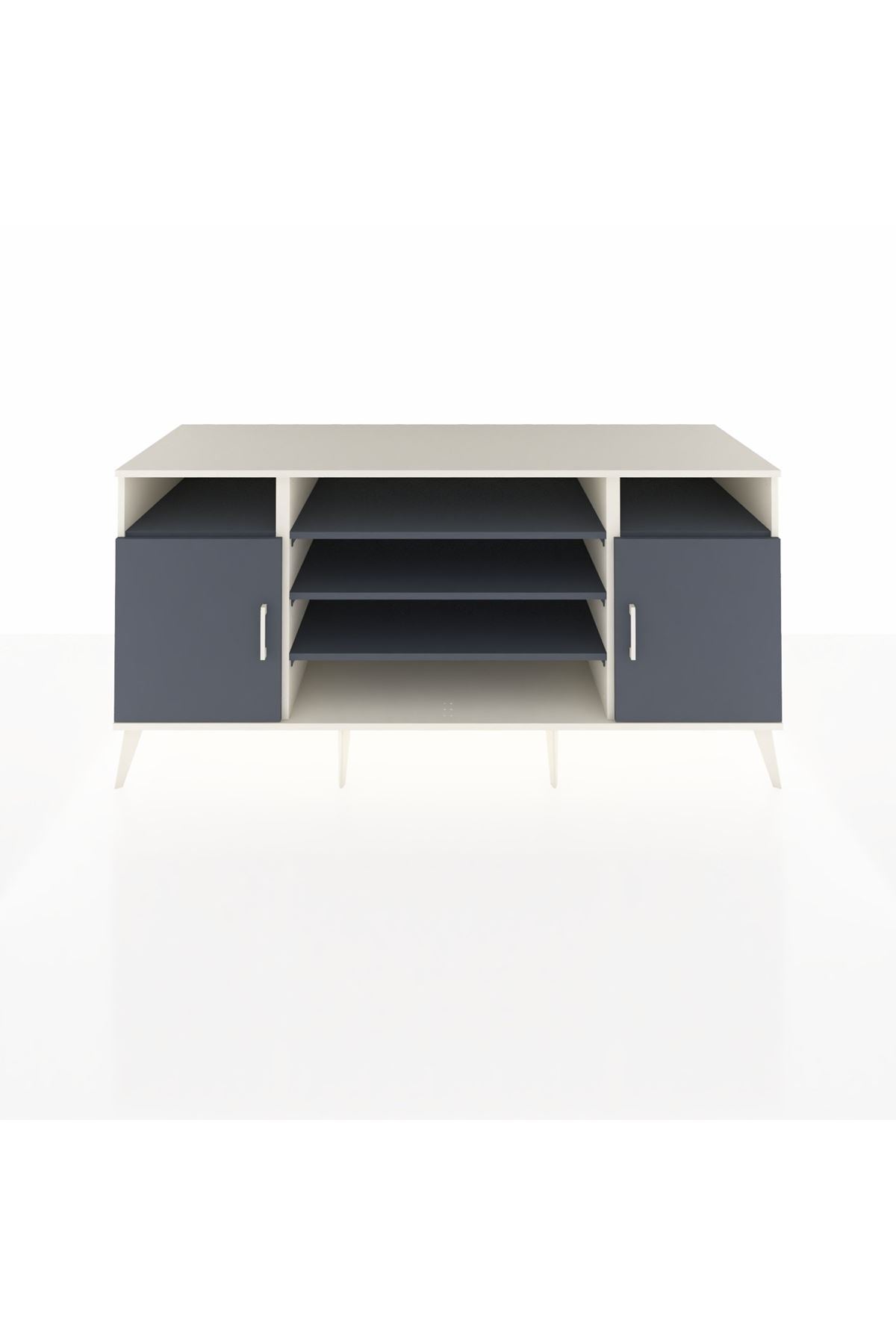 Kronos Konsol 5 Raflı 2 Kapaklı 176x59x83 - S610M040V08C
