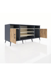 Kronos Konsol 5 Raflı 2 Kapaklı 176x59x83 - S610M040V10C