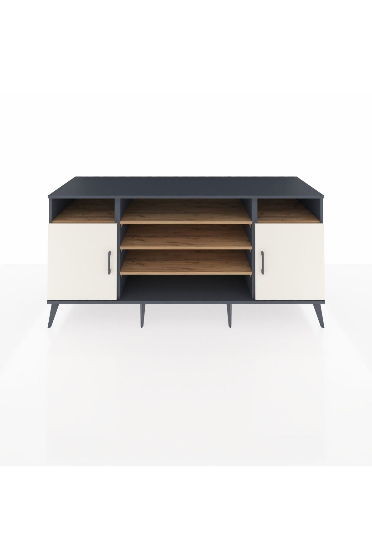 Kronos Konsol 5 Raflı 2 Kapaklı 176x59x83 - S610M040V15C