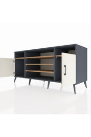 Kronos Konsol 5 Raflı 2 Kapaklı 176x59x83 - S610M040V15C