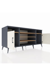 Kronos Konsol 5 Raflı 2 Kapaklı 176x59x83 - S610M040V15C