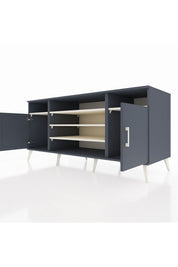 Kronos Konsol 5 Raflı 2 Kapaklı 176x59x83 - S610M040V16C