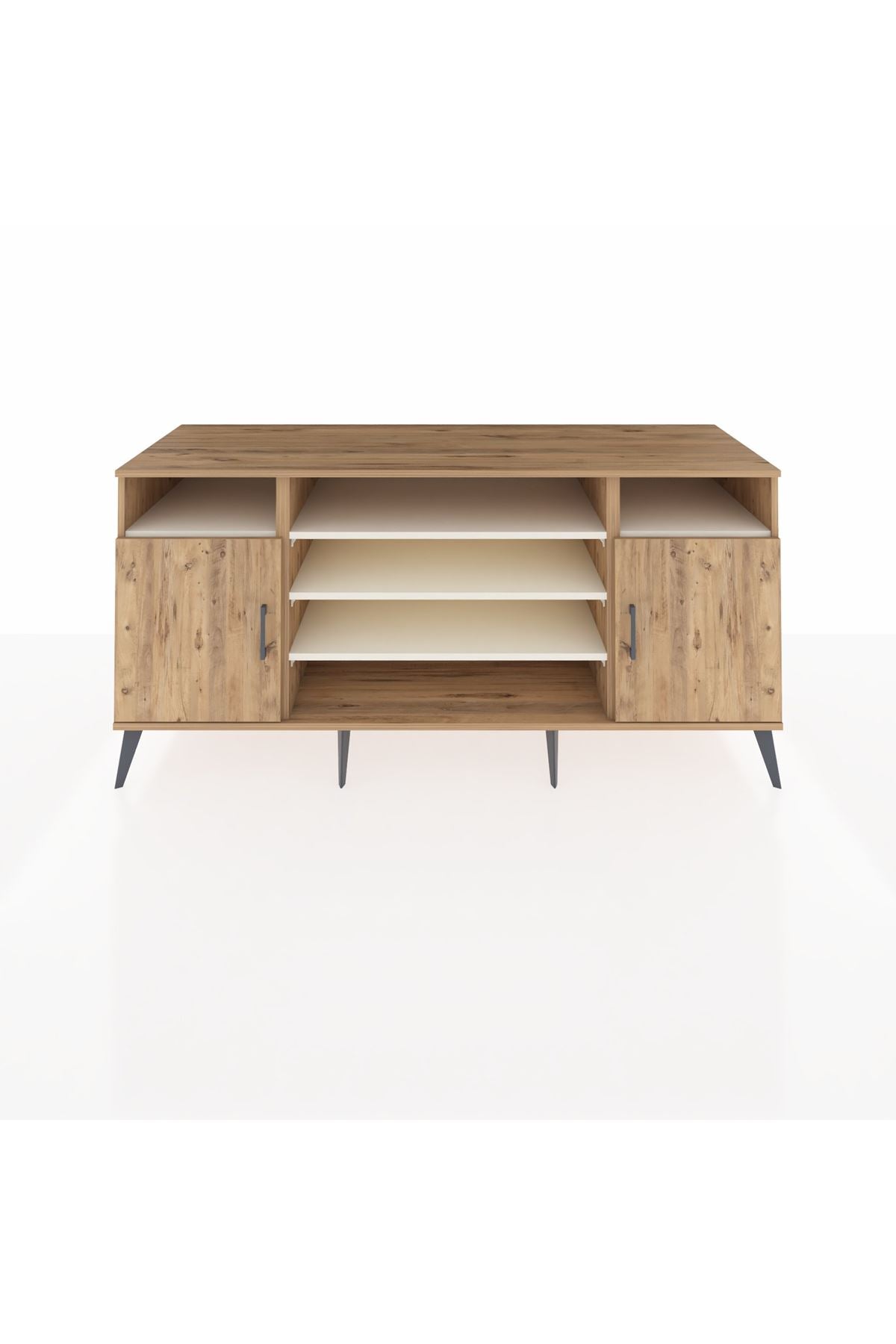 Kronos Konsol 5 Raflı 2 Kapaklı 176x59x83 - S610M040V19C