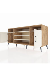 Kronos Konsol 5 Raflı 2 Kapaklı 176x59x83 - S610M040V22C