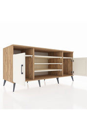Kronos Konsol 5 Raflı 2 Kapaklı 176x59x83 - S610M040V22C