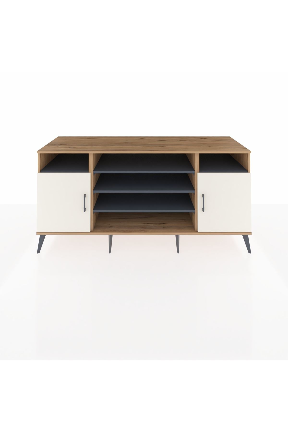 Kronos Konsol 5 Raflı 2 Kapaklı 176x59x83 - S610M040V23C