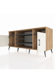 Kronos Konsol 5 Raflı 2 Kapaklı 176x59x83 - S610M040V23C