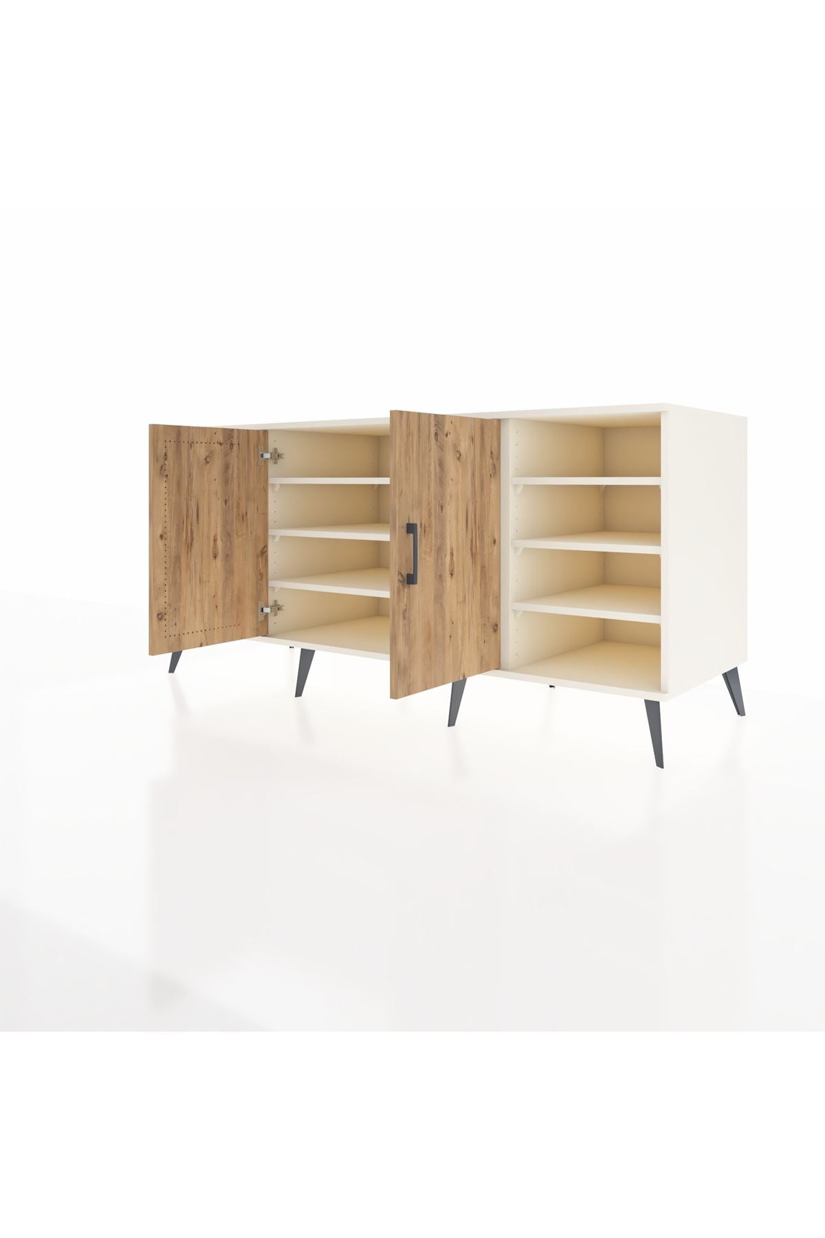 Kronos Konsol 9 Raflı 2 Kapaklı 176x59x83 - S610M041V01C