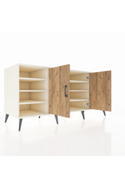 Kronos Konsol 9 Raflı 2 Kapaklı 176x59x83 - S610M041V01C