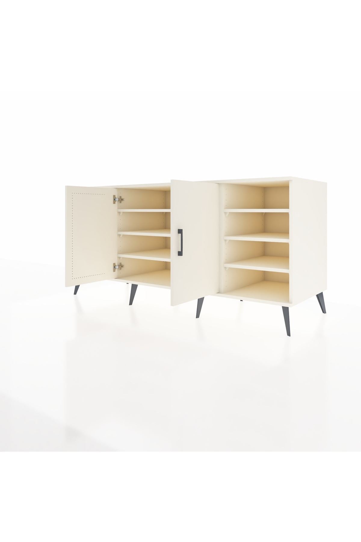 Kronos Konsol 9 Raflı 2 Kapaklı 176x59x83 - S610M041V04C