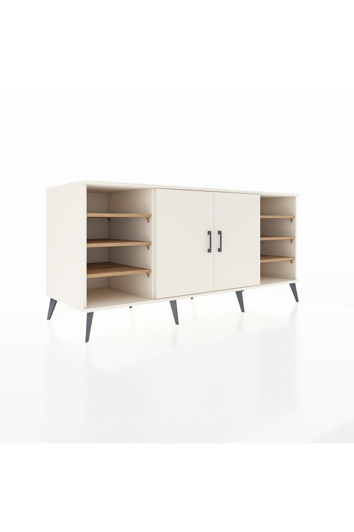 Kronos Konsol 9 Raflı 2 Kapaklı 176x59x83 - S610M041V06C