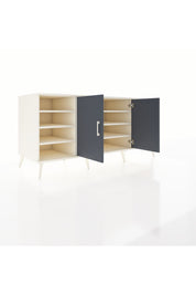 Kronos Konsol 9 Raflı 2 Kapaklı 176x59x83 - S610M041V07C