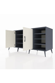 Kronos Konsol 9 Raflı 2 Kapaklı 176x59x83 - S610M041V14C