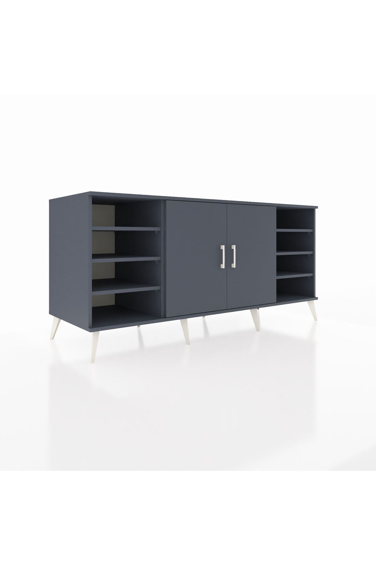 Kronos Konsol 9 Raflı 2 Kapaklı 176x59x83 - S610M041V17C