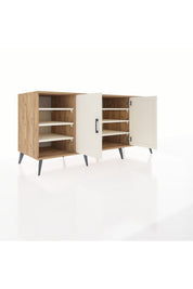Kronos Konsol 9 Raflı 2 Kapaklı 176x59x83 - S610M041V22C