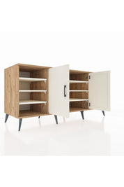 Kronos Konsol 9 Raflı 2 Kapaklı 176x59x83 - S610M041V22C