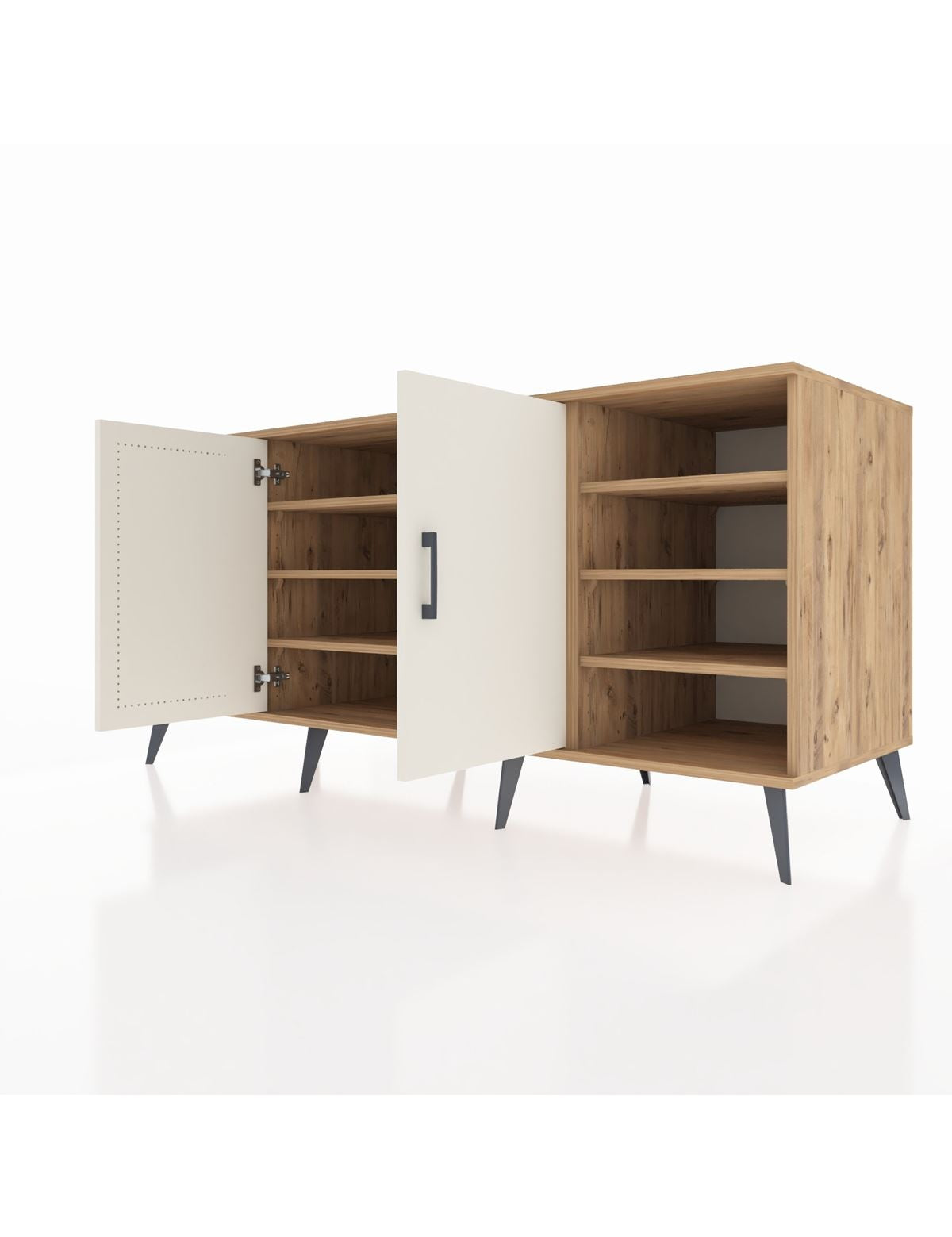 Kronos Konsol 9 Raflı 2 Kapaklı 176x59x83 - S610M041V24C
