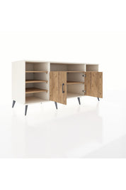 Kronos Konsol 8 Raflı 2 Kapaklı 176x59x83 - S610M042V03C