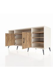Kronos Konsol 8 Raflı 2 Kapaklı 176x59x83 - S610M042V03C