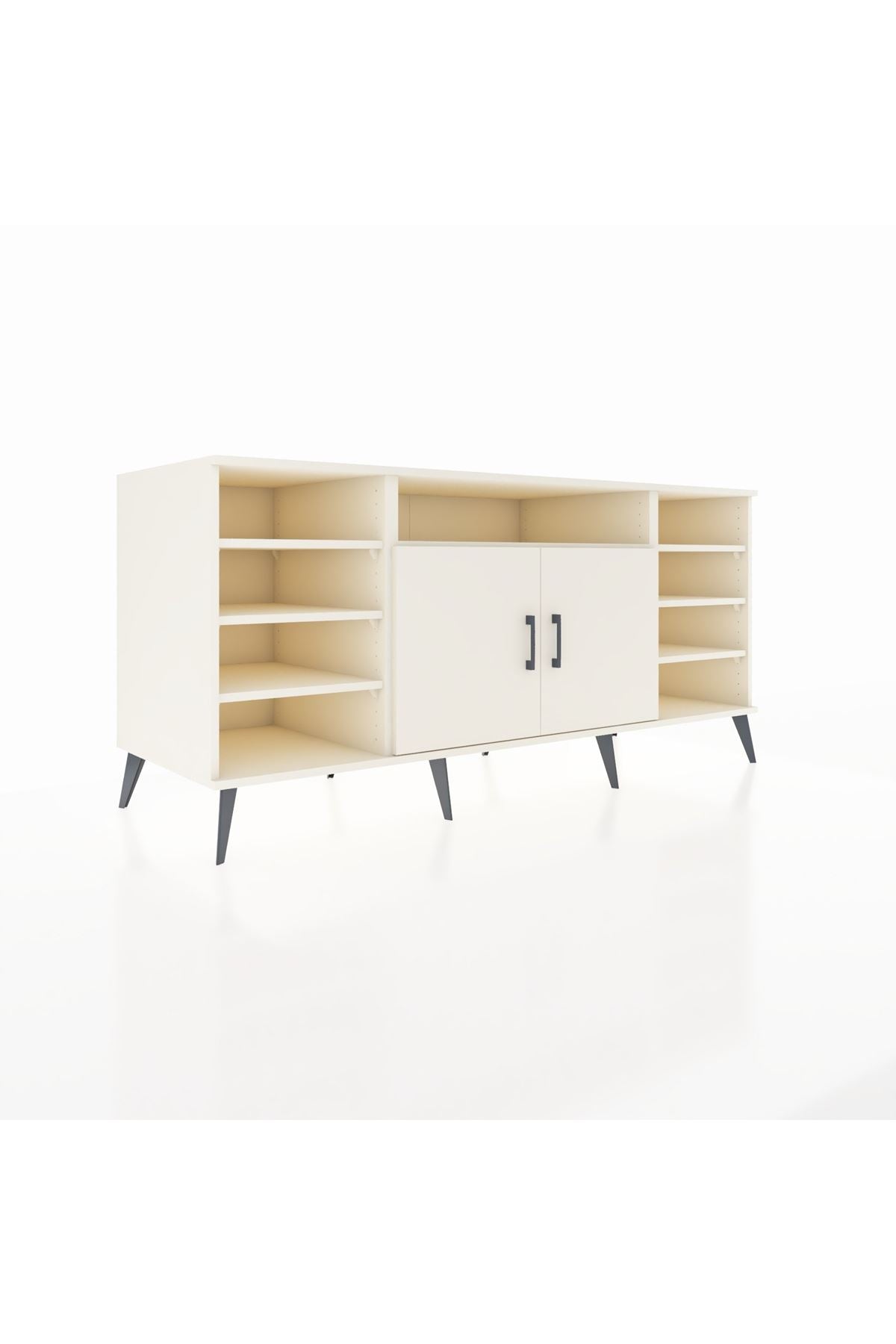 Kronos Konsol 8 Raflı 2 Kapaklı 176x59x83 - S610M042V04C