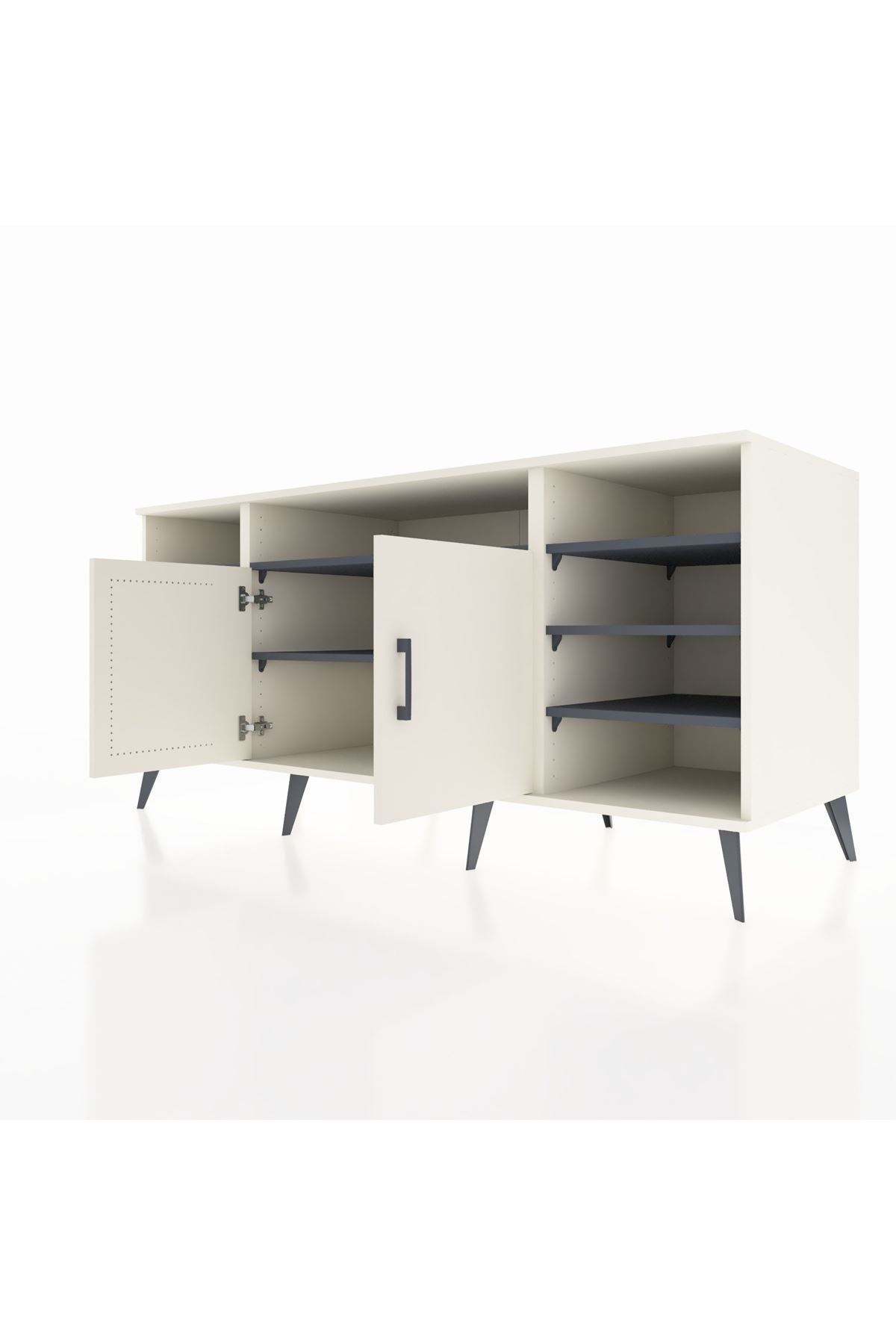 Kronos Konsol 8 Raflı 2 Kapaklı 176x59x83 - S610M042V05C