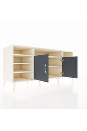 Kronos Konsol 8 Raflı 2 Kapaklı 176x59x83 - S610M042V07C