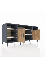 Kronos Konsol 8 Raflı 2 Kapaklı 176x59x83 - S610M042V10C