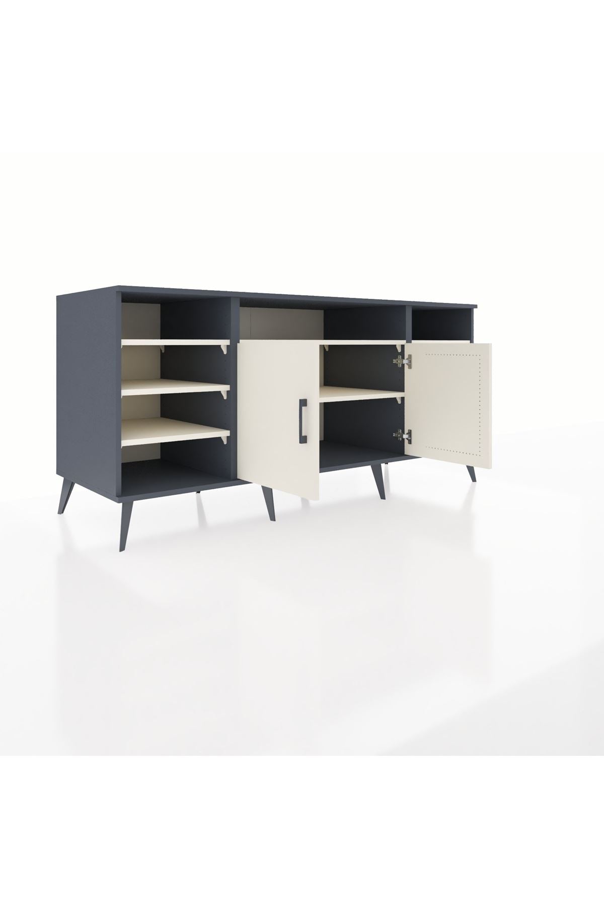 Kronos Konsol 8 Raflı 2 Kapaklı 176x59x83 - S610M042V13C
