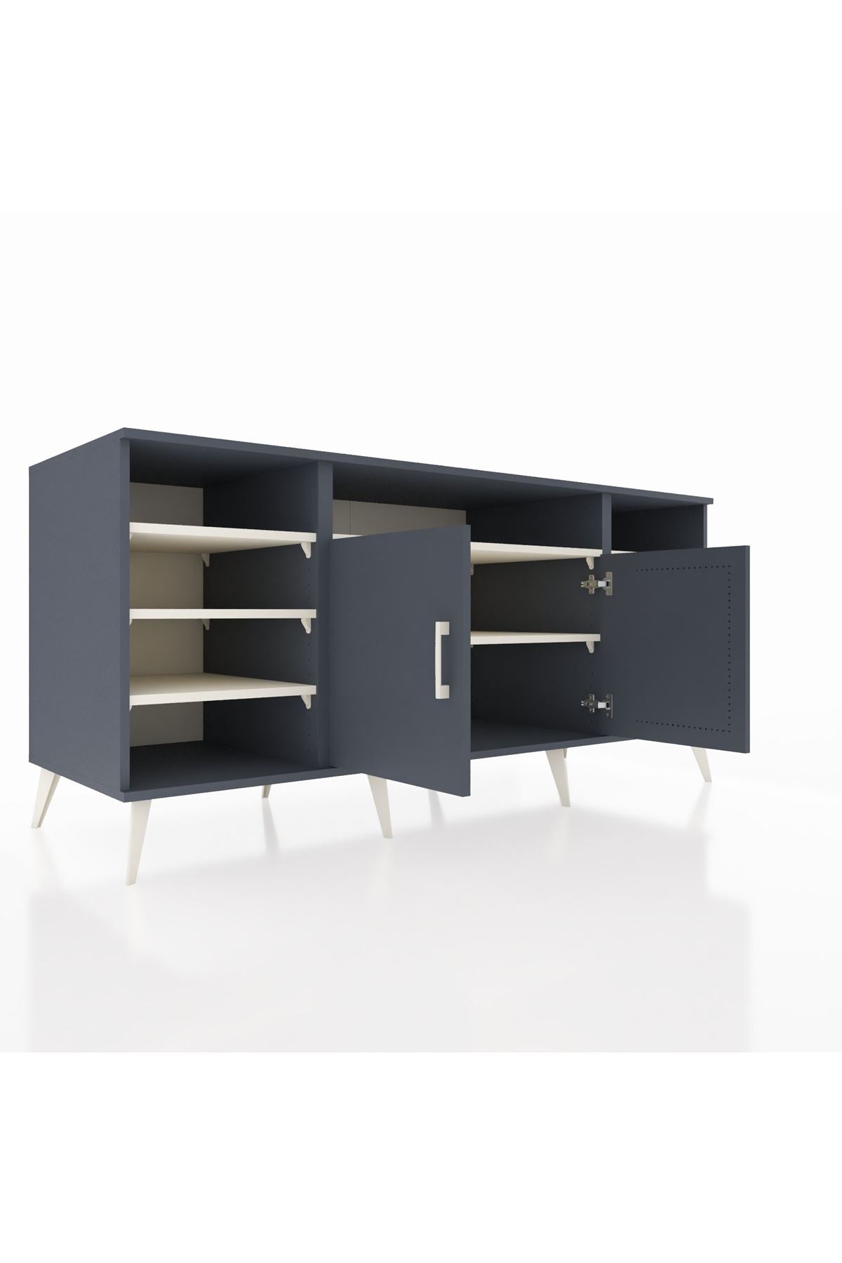 Kronos Konsol 8 Raflı 2 Kapaklı 176x59x83 - S610M042V16C