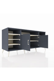 Kronos Konsol 8 Raflı 2 Kapaklı 176x59x83 - S610M042V16C