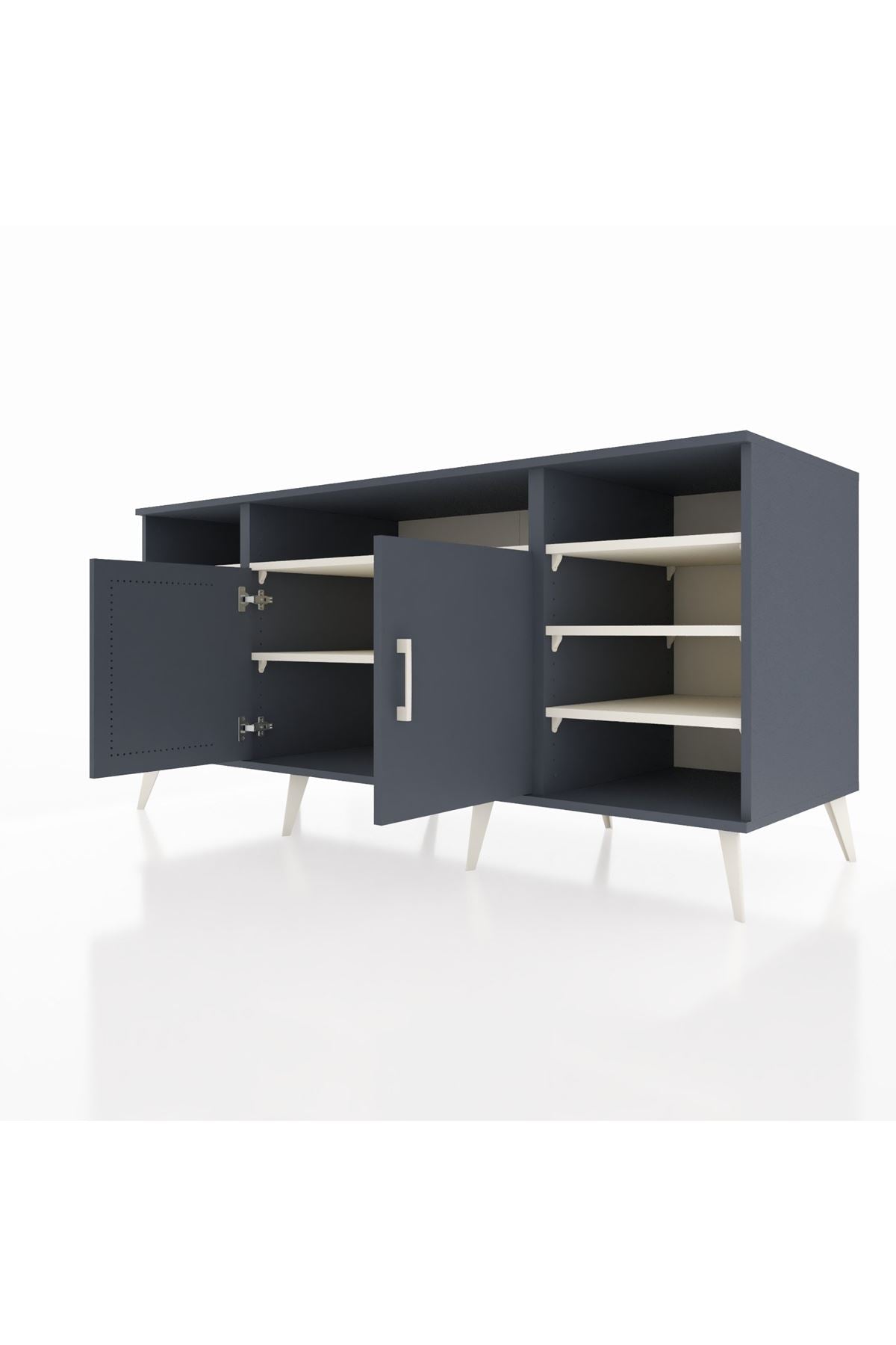 Kronos Konsol 8 Raflı 2 Kapaklı 176x59x83 - S610M042V16C