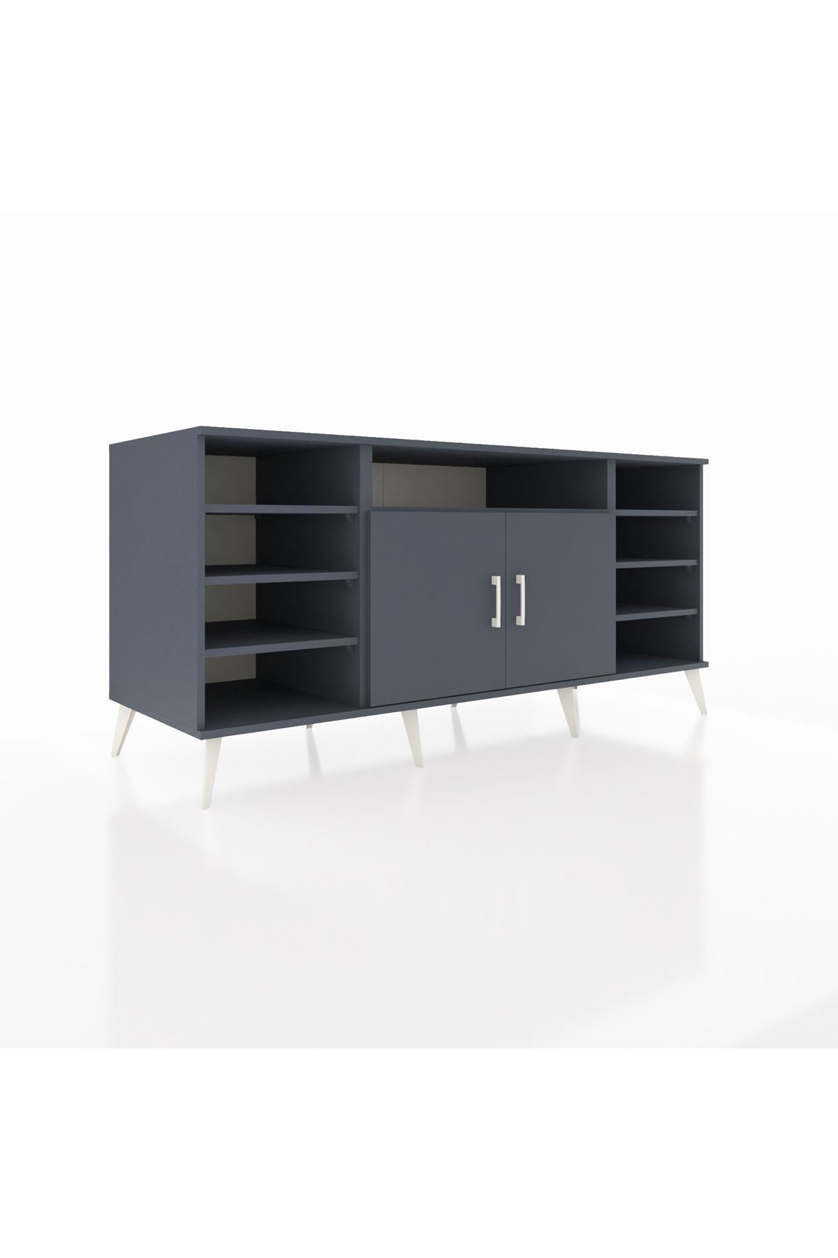 Kronos Konsol 8 Raflı 2 Kapaklı 176x59x83 - S610M042V17C