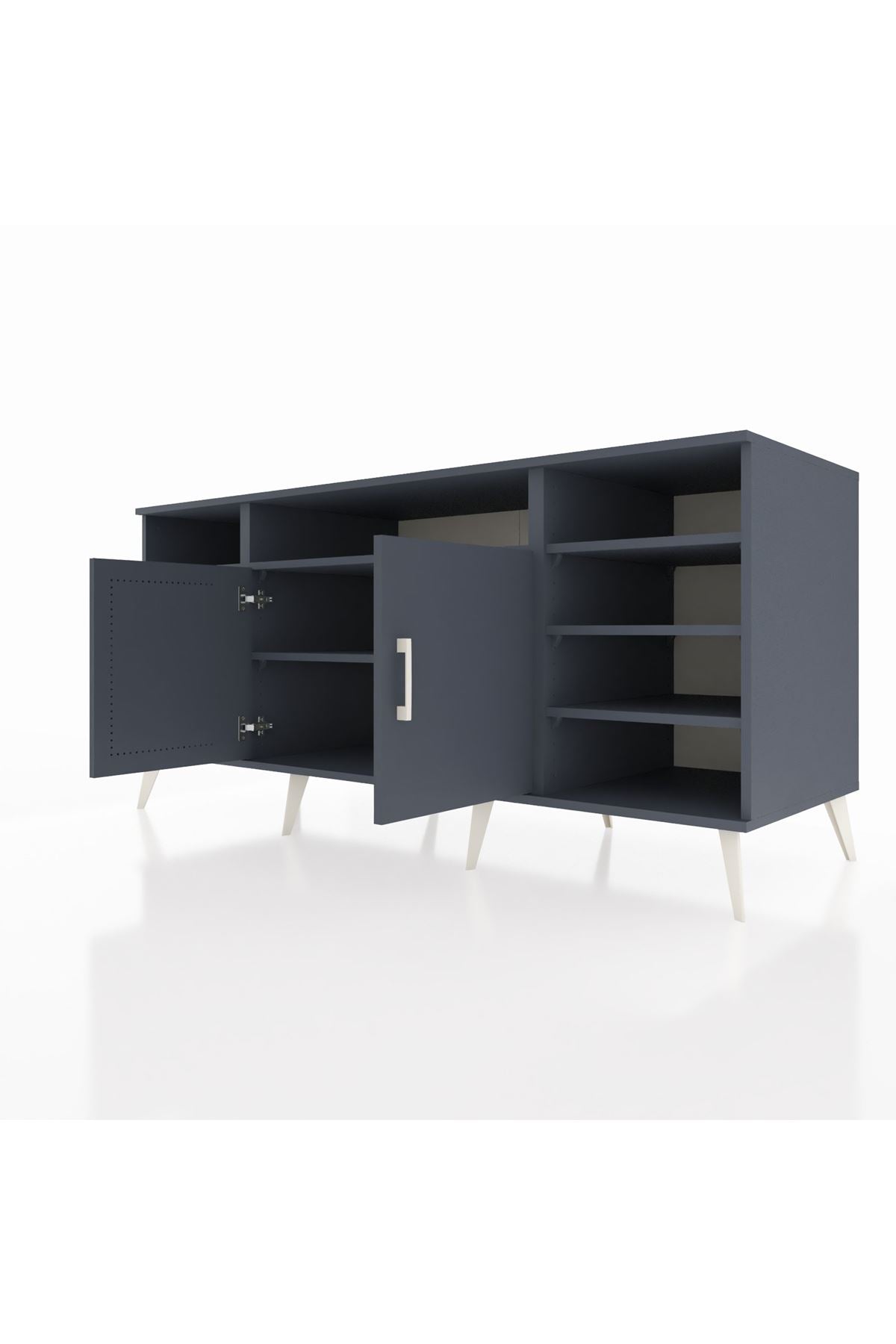 Kronos Konsol 8 Raflı 2 Kapaklı 176x59x83 - S610M042V17C