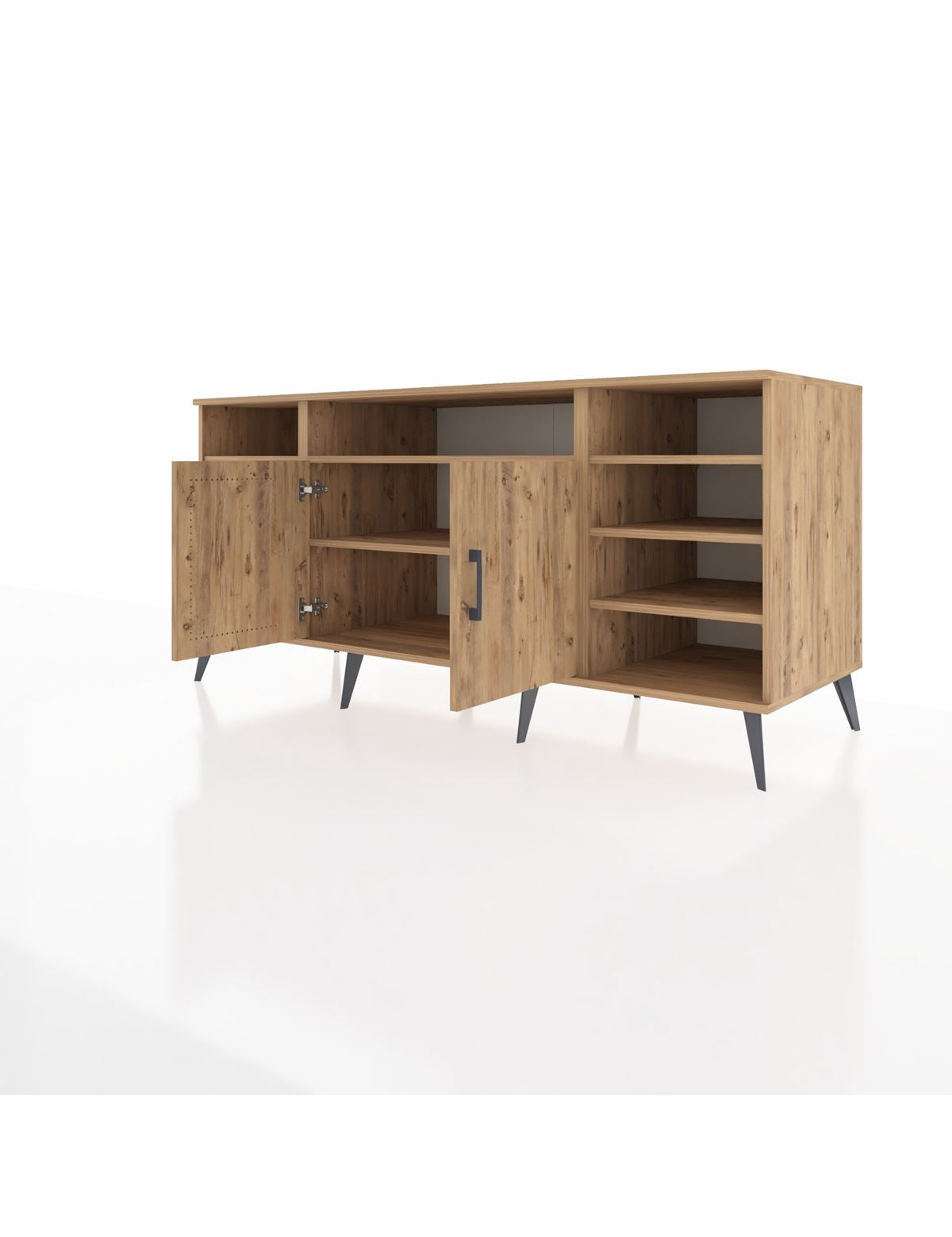 Kronos Konsol 8 Raflı 2 Kapaklı 176x59x83 - S610M042V21C