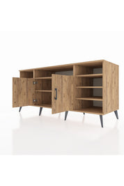 Kronos Konsol 8 Raflı 2 Kapaklı 176x59x83 - S610M042V21C