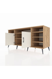 Kronos Konsol 8 Raflı 2 Kapaklı 176x59x83 - S610M042V24C