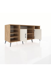 Kronos Konsol 8 Raflı 2 Kapaklı 176x59x83 - S610M042V24C