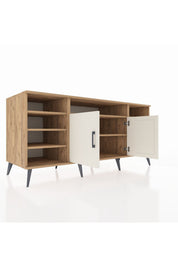 Kronos Konsol 8 Raflı 2 Kapaklı 176x59x83 - S610M042V24C